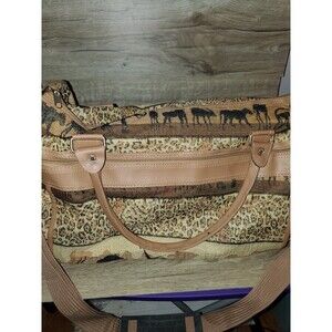 Benjamin Jordan Vintage Safari Duffel Bag (See Description)